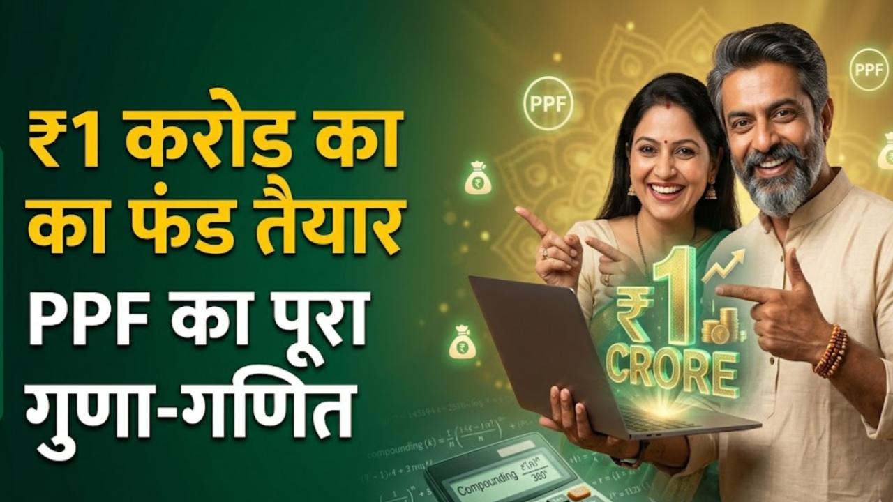 PPF Formula: पीपीएफ से बनना है करोड़पति? नोट कर लें ये जादुई 'गुणा-गणित', रिटायरमेंट तक खाते में होंगे पूरे ₹1 करोड़