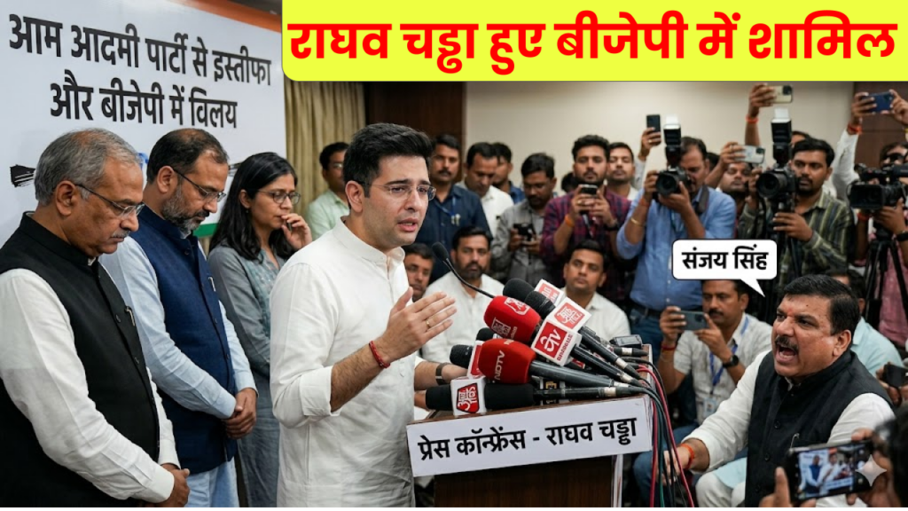 राघव चड्ढा ने छोड़ी 'AAP', 7 सांसदों के साथ बीजेपी में होंगे शामिल; संजय सिंह बोले- "पंजाब इन गद्दारों को कभी माफ नहीं करेगा"