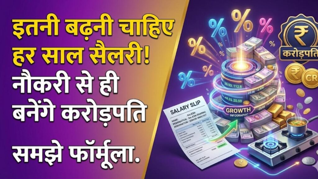 salary hike calculation to become crorepati finance tips