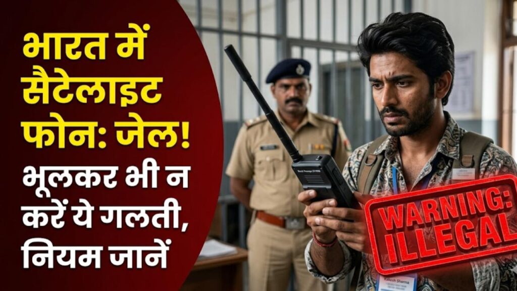 Satellite Phone Rules: भारत में सैटेलाइट फोन रखना पड़ सकता है भारी! एक छोटी सी गलती और सीधे होगी जेल, जान लें ये कड़े नियम