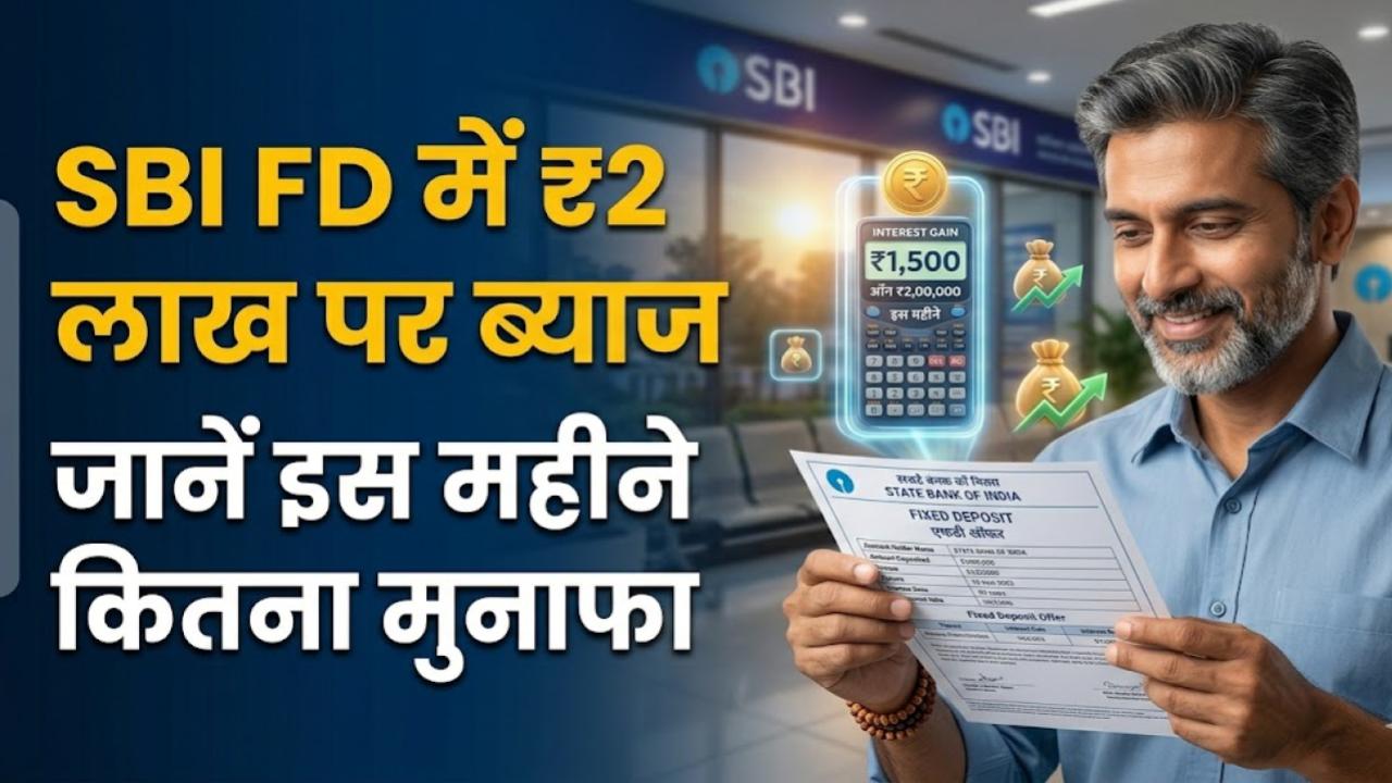 SBI FD Returns: एसबीआई की एफडी में निवेश करने का है प्लान? जानें ₹2 लाख जमा करने पर इस महीने कितना मिलेगा ब्याज