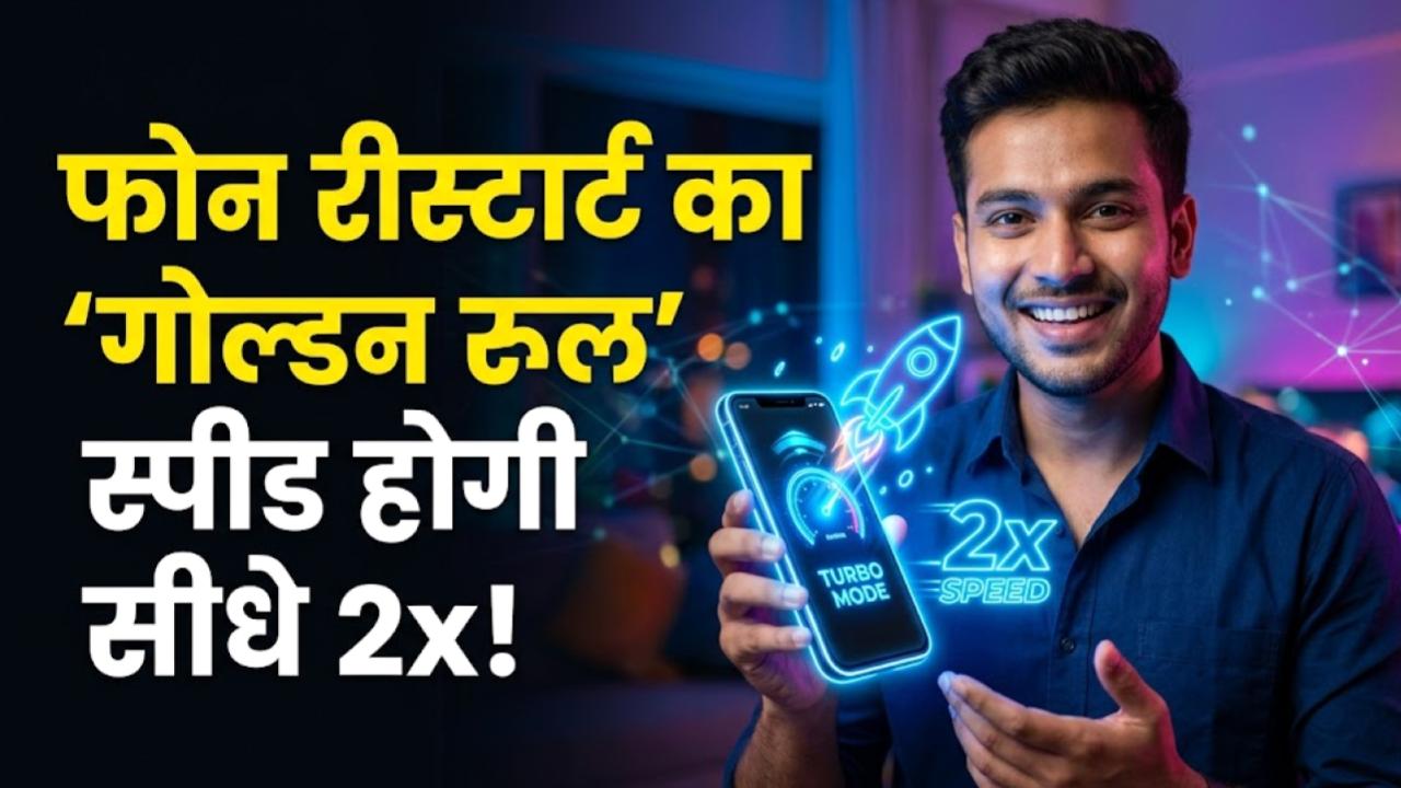 Smartphone Tips: क्या आप भी रोज फोन रीस्टार्ट करते हैं? मोबाइल की स्पीड 2x करने के लिए जान लीजिए ये 'गोल्डन रूल'