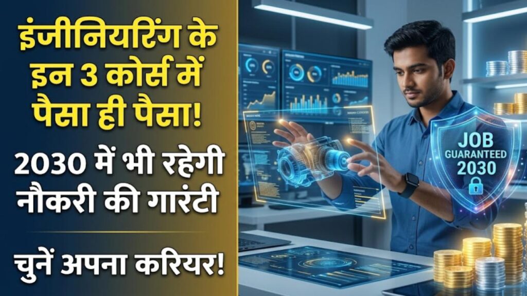 top 3 engineering courses with high salary job guarantee 2030
