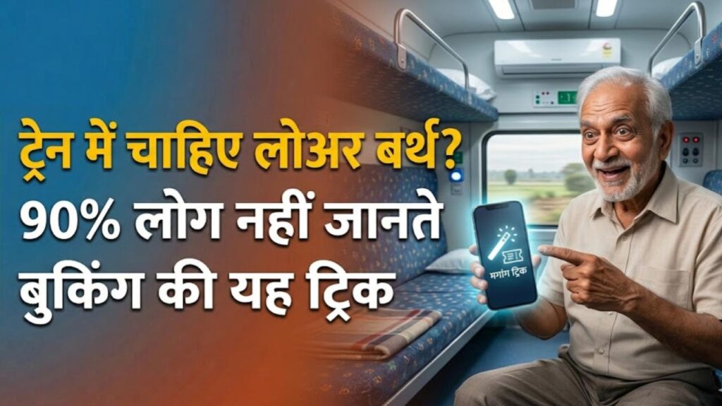 Railway Lower Berth Trick: ट्रेन में सफर के लिए चाहिए 'लोअर बर्थ'? टिकट बुकिंग के समय बस ये ट्रिक अपनाएं, 90% लोग हैं अनजान 1 train lower berth booking trick confimed seat tips