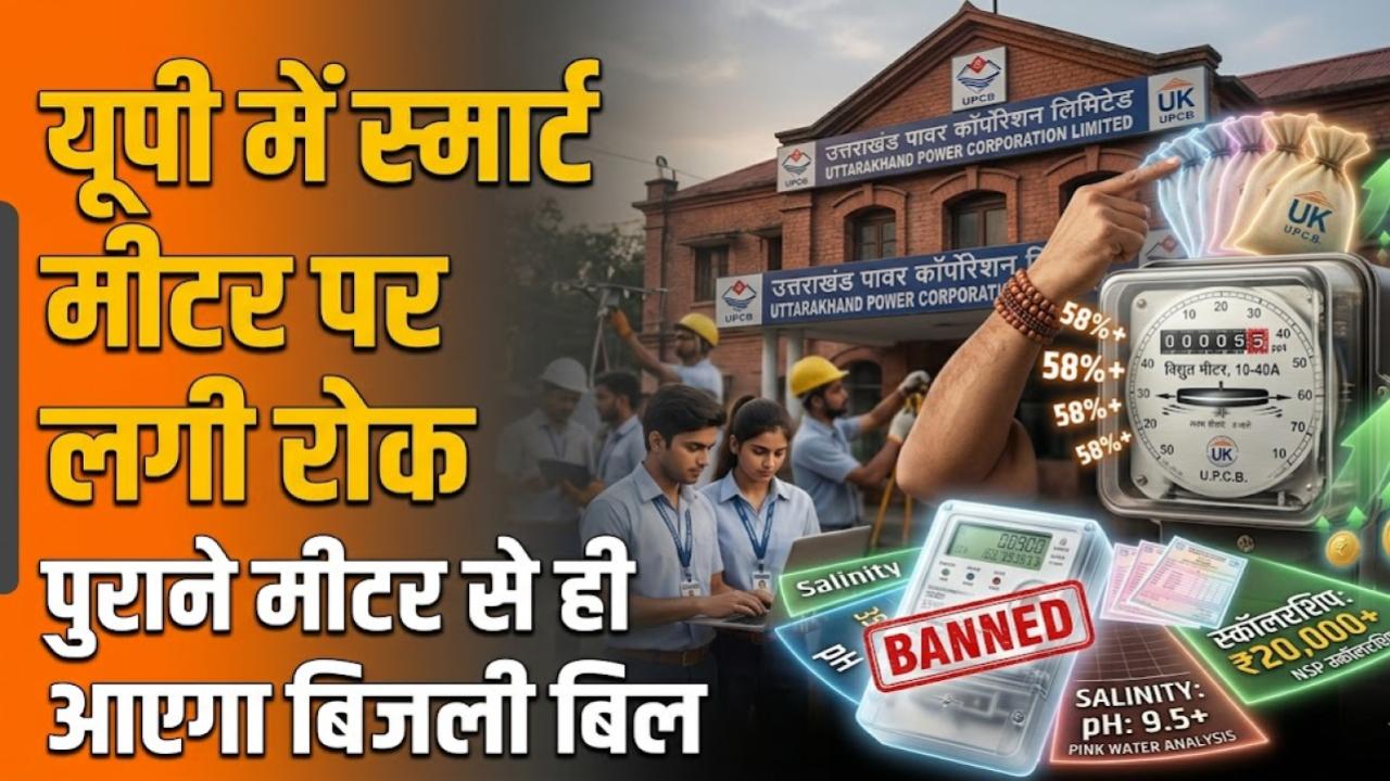 यूपी वालों की जीत! स्मार्ट प्रीपेड मीटर लगाने पर सरकार ने लगाई रोक; पुराने मीटरों से ही आएगा बिजली बिल