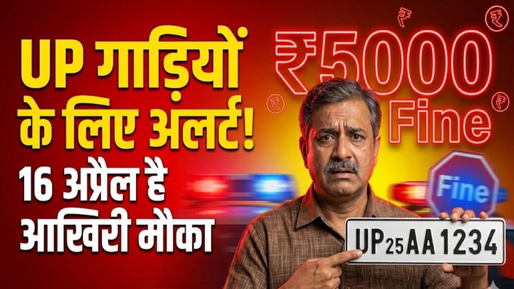 UP Vehicle Alert: यूपी नंबर वाली गाड़ियों के लिए 16 अप्रैल है आखिरी मौका! नहीं कराया ये काम तो सीधे कटेगा ₹5000 का चालान 1 up vehicle pollution certificate deadline fine alert