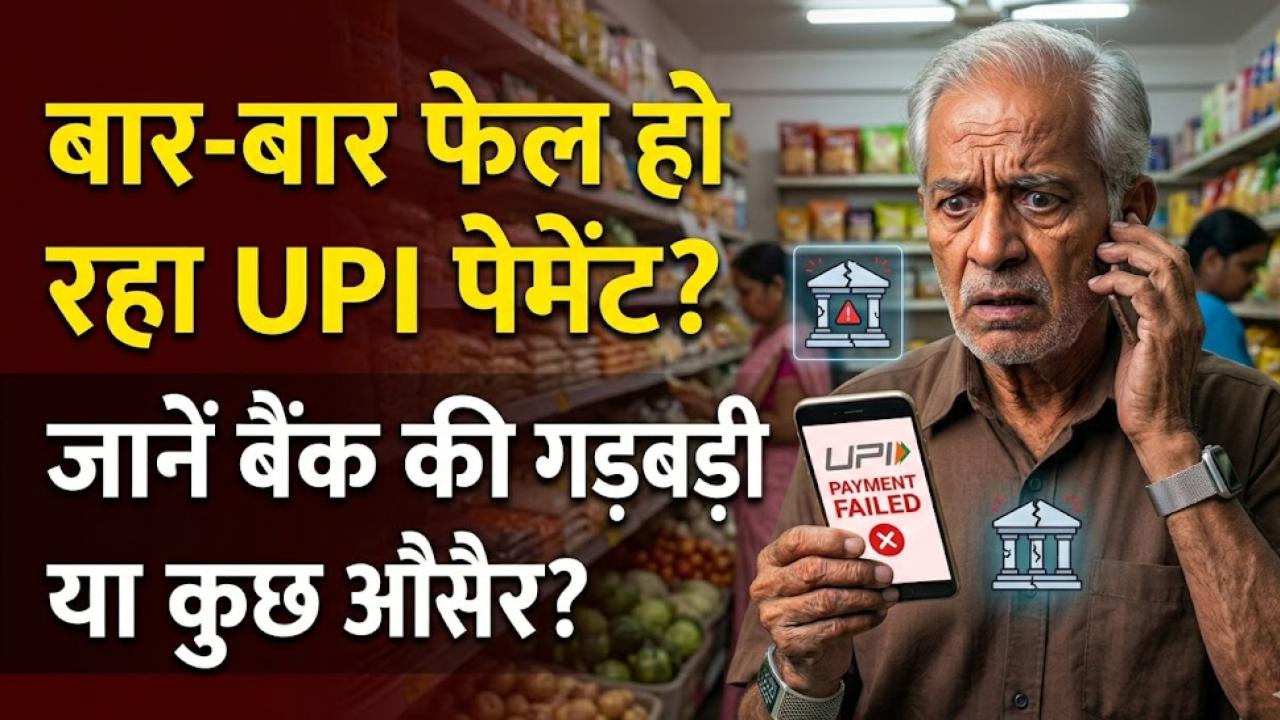 UPI Payment Fail: बार-बार फेल हो रहा है यूपीआई पेमेंट? बैंक की ये सेटिंग तुरंत बदलें, फिर कभी नहीं अटकेगा आपका पैसा