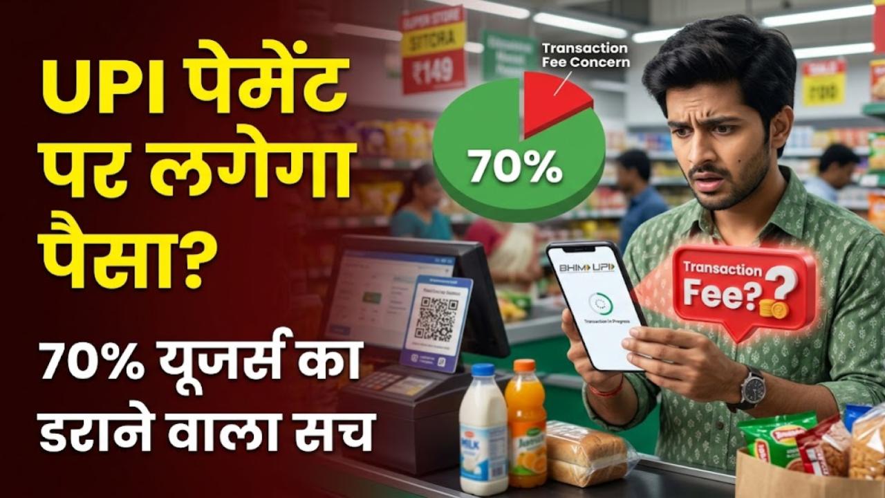 UPI Transaction Fees: सावधान! क्या अब यूपीआई पेमेंट के लिए देने होंगे पैसे? सर्वे में हुआ डराने वाला खुलासा, 70% यूजर्स बोले…