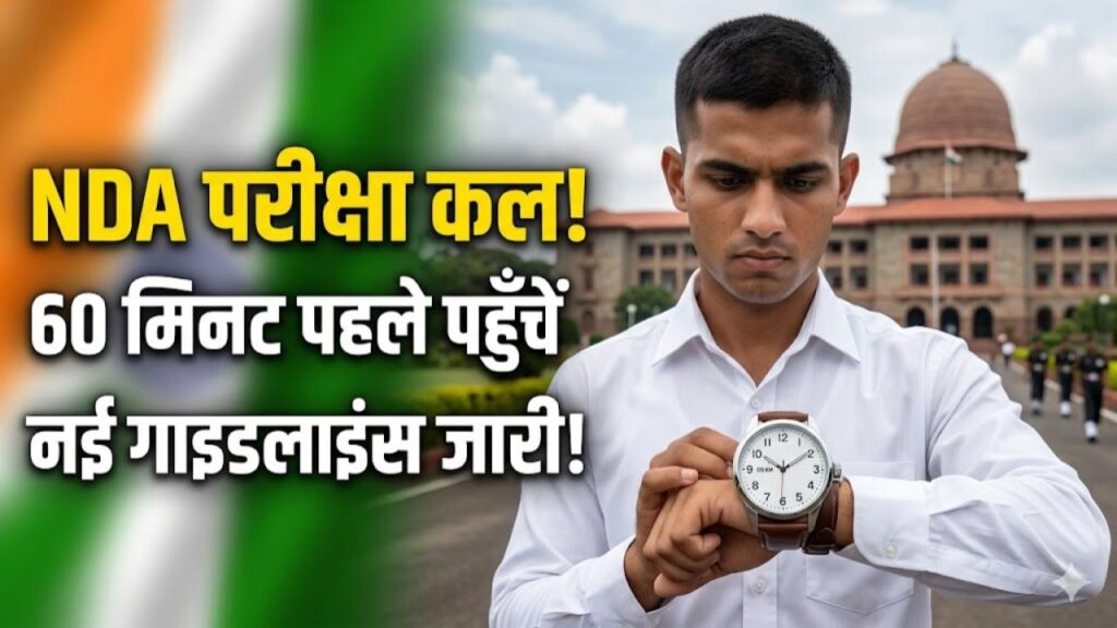UPSC NDA 2026: एनडीए परीक्षा कल! परीक्षा केंद्र पहुंचने से पहले नोट कर लें ये 5 नियम, वरना नहीं मिलेगी एंट्री