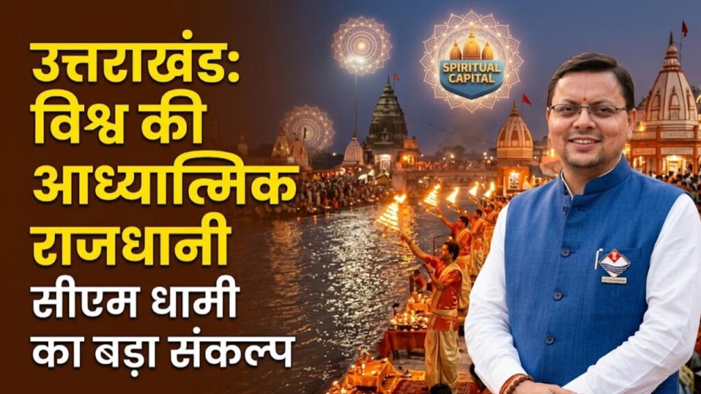 uttarakhand world spiritual capital cm dhami vision