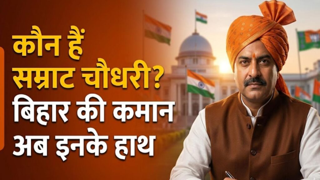 who is samrat chaudhary bihar new cm bjp news