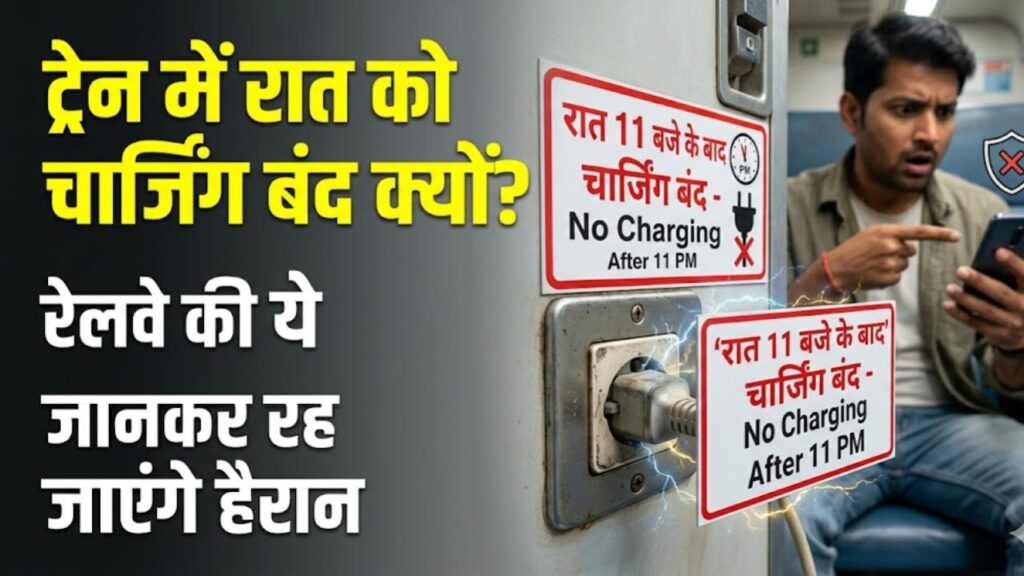 why train charging points switched off at night rules