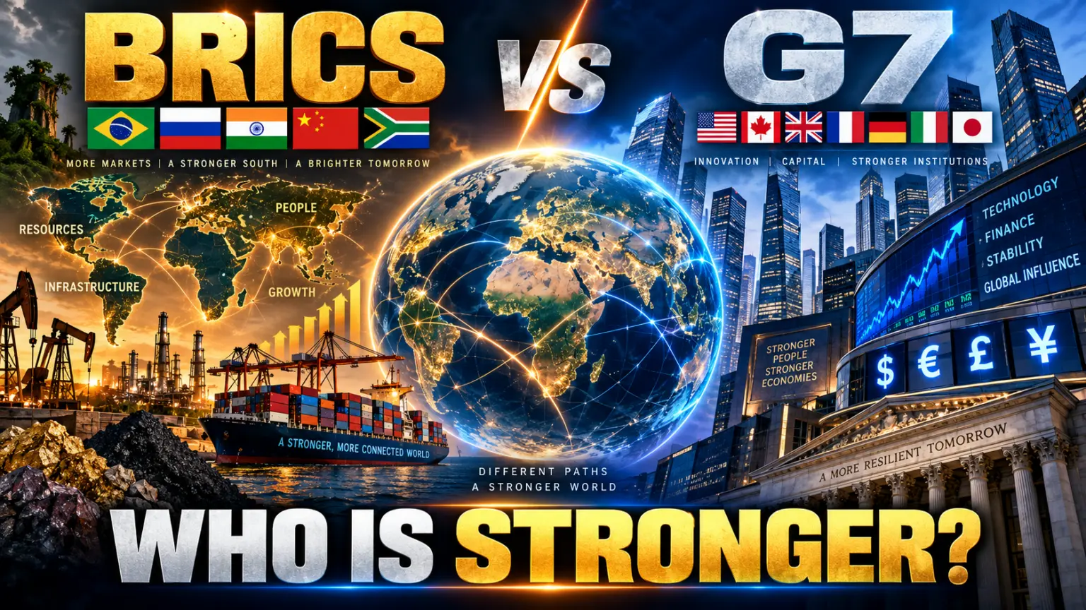 Why the US Dollar Is the World’s Reserve Currency: How Dollar Dominance Really Works 3 BRICS vs G7