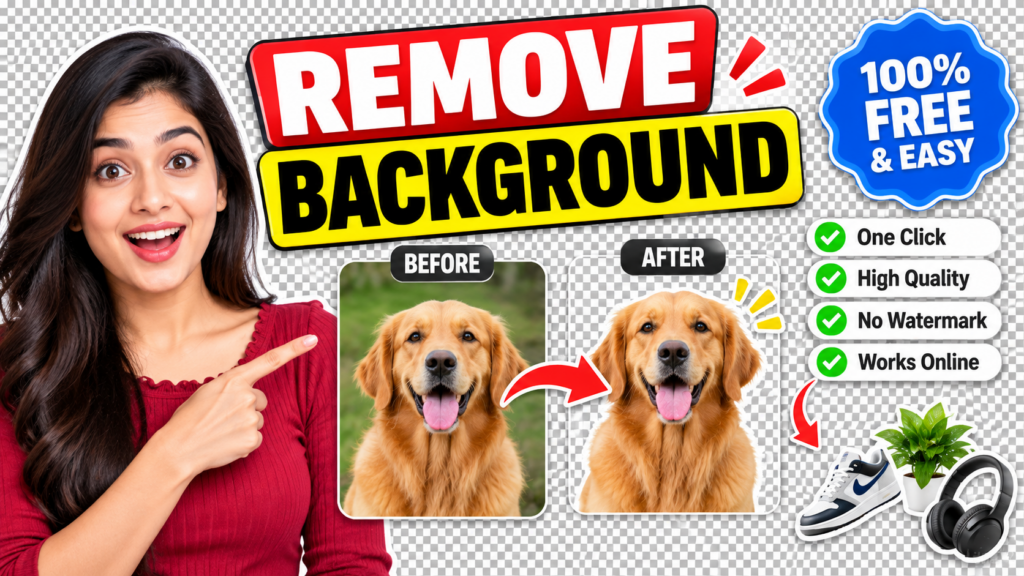Remove Background Online Free – फोटो का Background हटाएं आसानी से